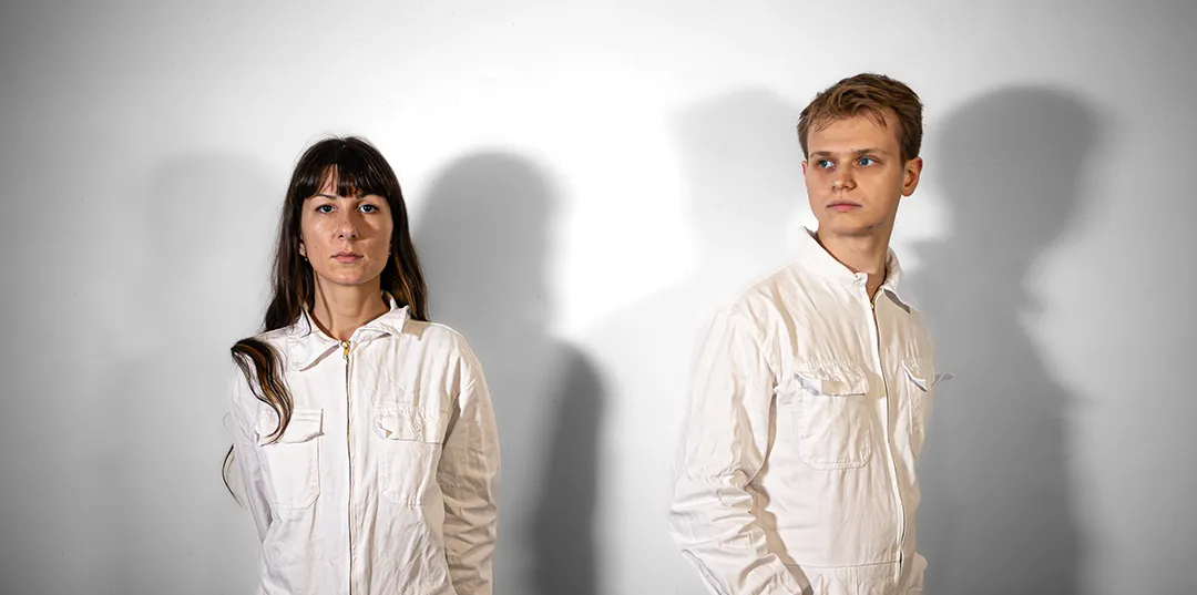 Nicklas Koppe und Nadja Kracunovic